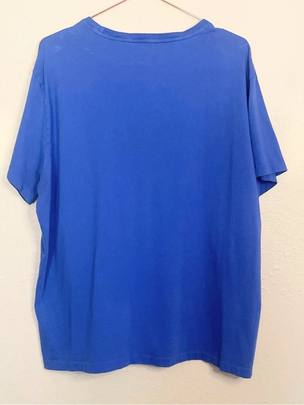 Polo Ralph Lauren Blue Tee XL Boxy Fit Minimal Streetwear